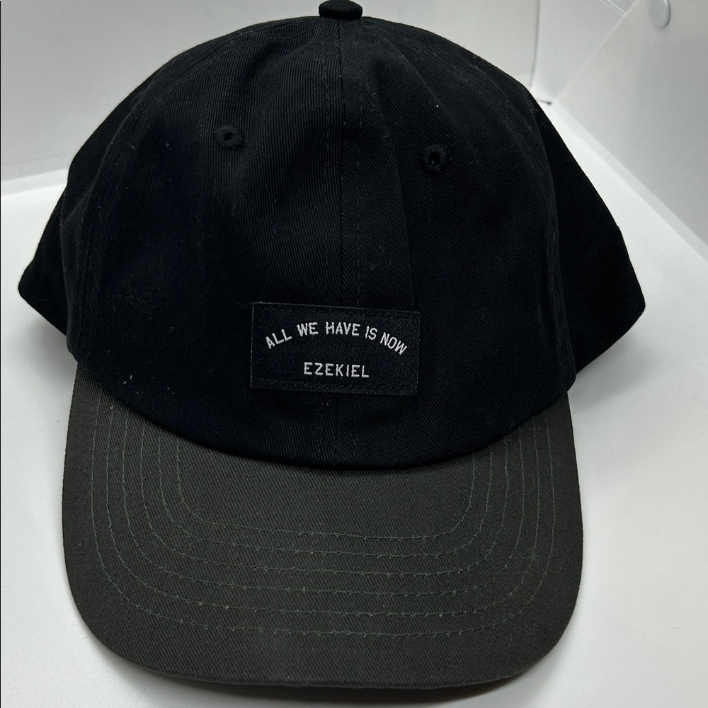 Ezekiel Black and Dark Gray Hat
